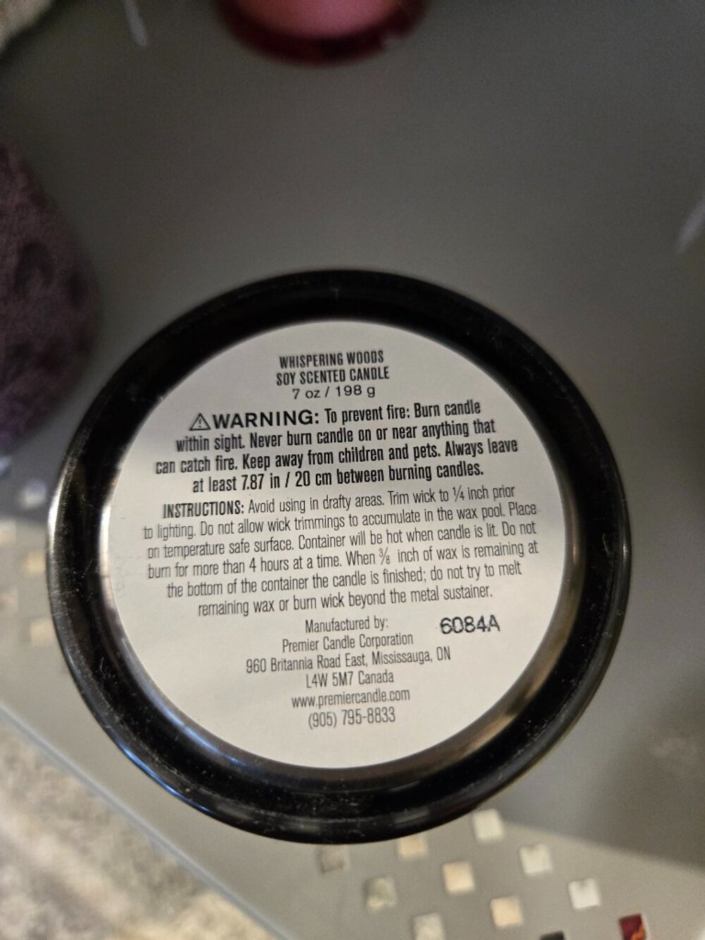 Whispering Woods Soy Scented Candle